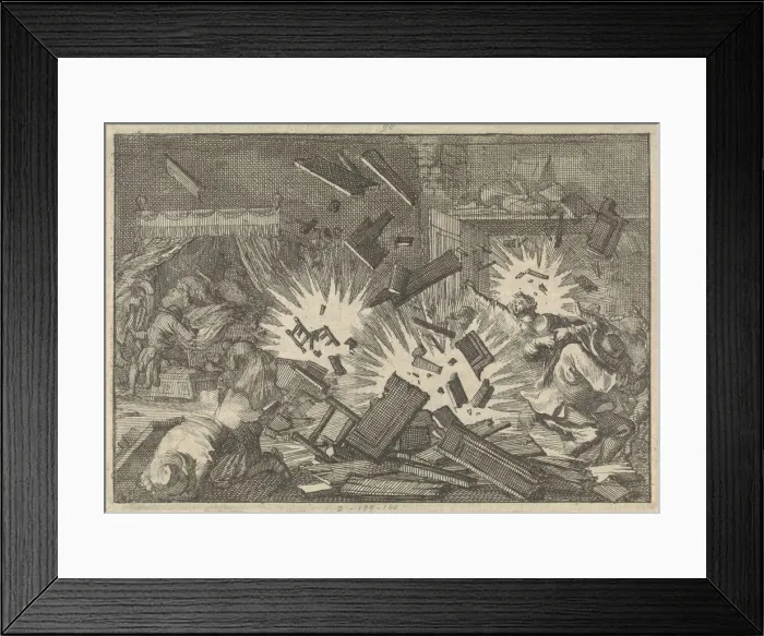 Framed Print : The Siege of Riga by the Russian Army under Tsar Alexei Mikhailovich in 1656, 1698. Artist: Aa, Pieter van der (1659-1733) Framed Print : The Siege of Riga by the Russian Army under Tsar Alexei Mikhailovich in 1656, 1698. Artist: Aa, Pieter van der (1659-1733)
