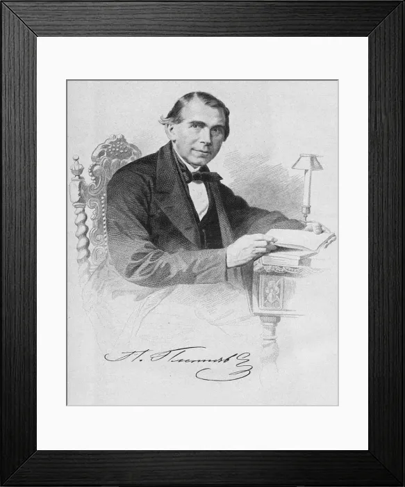Framed Print : Pyotr Alexandrovich Pletnyov (1791-1865), 1870. Artist: Iordan, Fyodor (1800-1883) Framed Print : Pyotr Alexandrovich Pletnyov (1791-1865), 1870. Artist: Iordan, Fyodor (1800-1883)