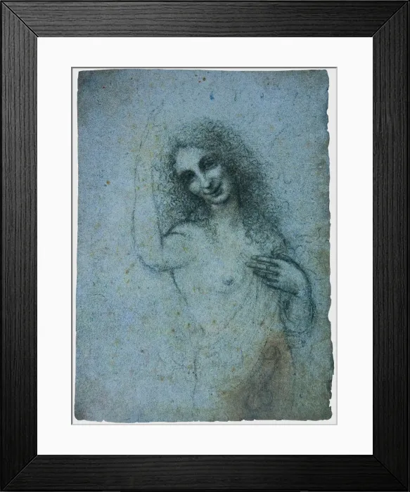 Framed Print : The Angel in the Flesh, ca 1514. Artist: Leonardo da Vinci (1452-1519) Framed Print : The Angel in the Flesh, ca 1514. Artist: Leonardo da Vinci (1452-1519)