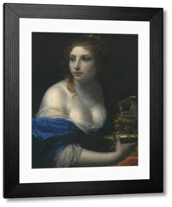 Framed Print : Artemisia II of Caria. Artist: Pignoni, Simone (1611-1698) Framed Print : Artemisia II of Caria. Artist: Pignoni, Simone (1611-1698)