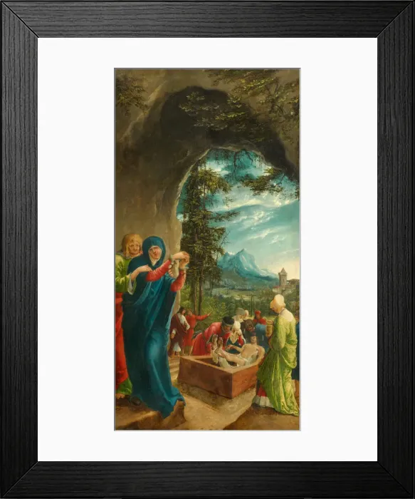 Framed Print : The Entombment of Christ, 1518. Artist: Altdorfer, Albrecht (c. 1480-1538) Framed Print : The Entombment of Christ, 1518. Artist: Altdorfer, Albrecht (c. 1480-1538)