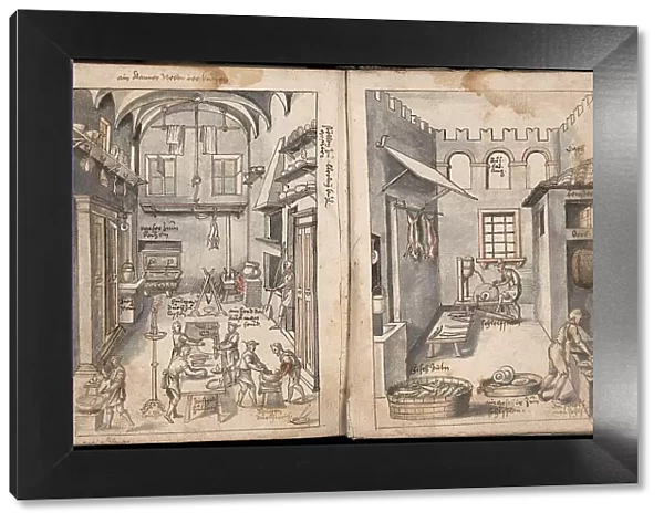 Cookbook Opera, 1570. Artist: Scappi, Bartolomeo (c. 1500-1577)