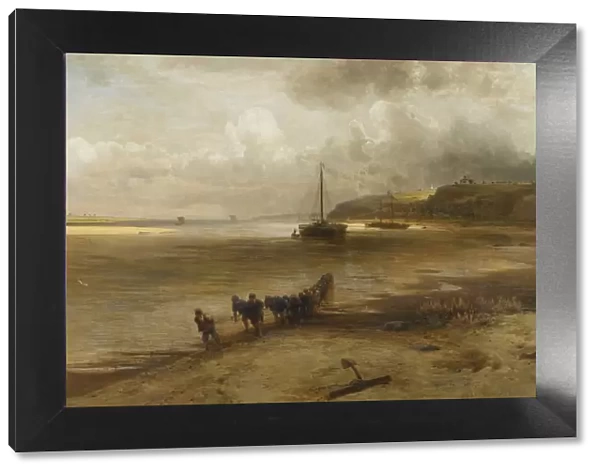The Volga Near Yuryevets, 1870. Artist: Savrasov, Alexei Kondratyevich (1830-1897)