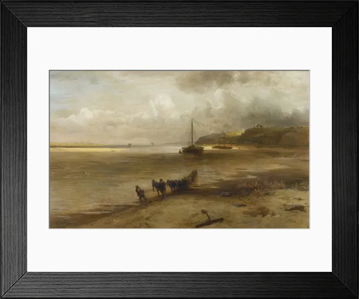 Framed Print : The Volga Near Yuryevets, 1870. Artist: Savrasov, Alexei Kondratyevich (1830-1897) Framed Print : The Volga Near Yuryevets, 1870. Artist: Savrasov, Alexei Kondratyevich (1830-1897)