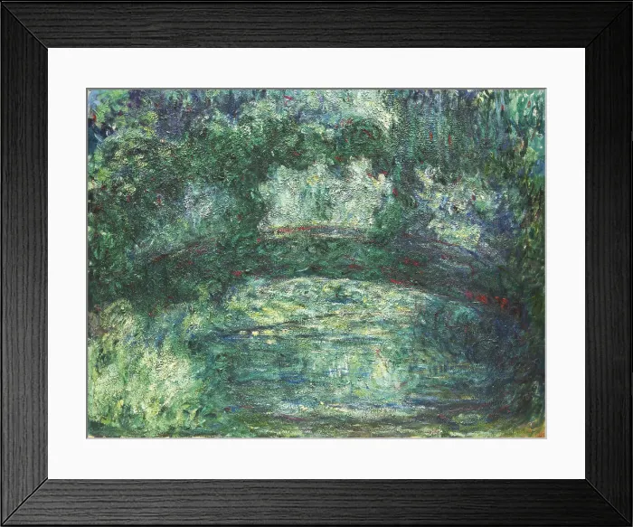 Framed Print : Le Pont Japonais, 1918-1924. Artist: Monet, Claude (1840-1926) Framed Print : Le Pont Japonais, 1918-1924. Artist: Monet, Claude (1840-1926)