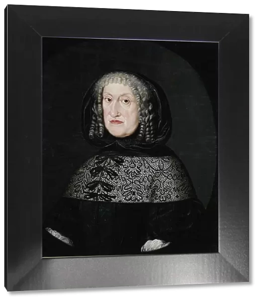 Portrait of Eleanor of Anhalt-Zerbst, Duchess of Schleswig-Holstein-Sonderburg-Norburg (1608-1681), Artist: Anonymous