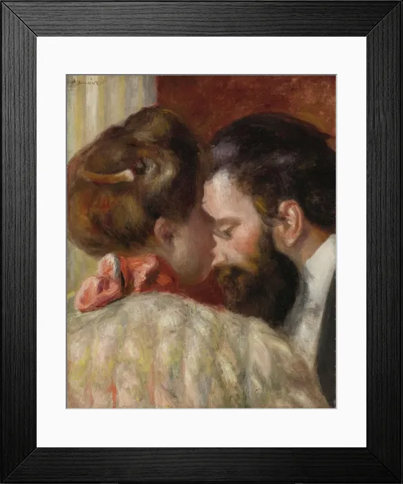 Framed Print : Confidence, 1897. Artist: Renoir, Pierre Auguste (1841-1919) Framed Print : Confidence, 1897. Artist: Renoir, Pierre Auguste (1841-1919)