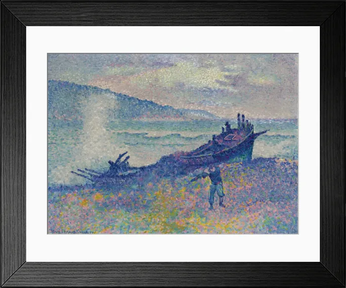 Framed Print : Shipwreck, 1899. Artist: Cross, Henri Edmond (1856-1910)