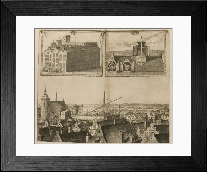 Framed Print : Machinae coelestis pars prior, 1673. Artist: Hevelius, Johannes (1611-1687) Framed Print : Machinae coelestis pars prior, 1673. Artist: Hevelius, Johannes (1611-1687)