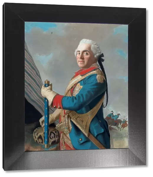 Portrait of Maurice de Saxe (1696?1750), Marshal of France, 1748. Artist: Liotard, Jean-Etienne (1702-1789)
