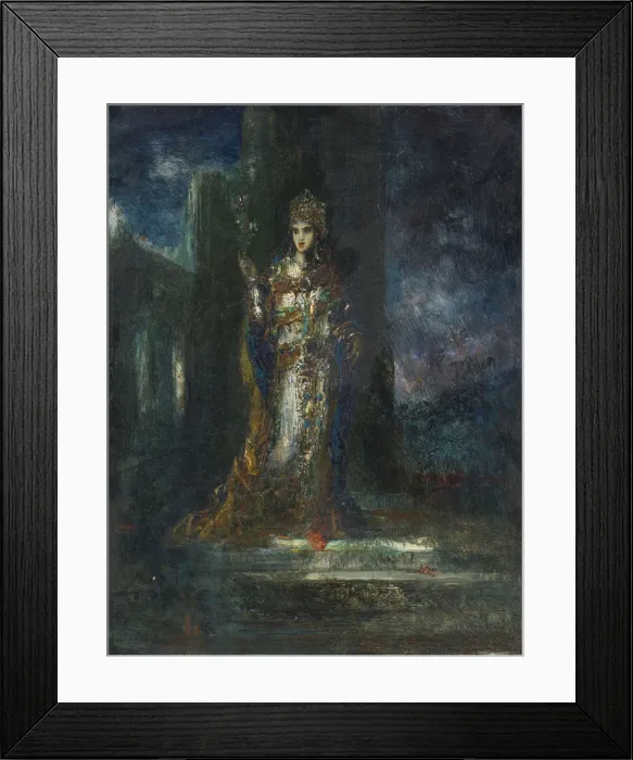 Framed Print : The Song of Songs. Artist: Moreau, Gustave (1826-1898) Framed Print : The Song of Songs. Artist: Moreau, Gustave (1826-1898)