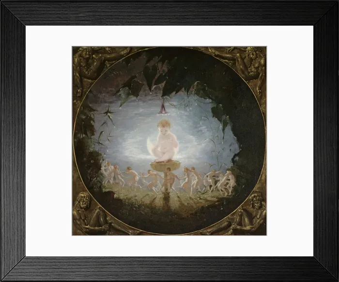 Framed Print : Puck, 1841. Artist: Dadd, Richard (1819-1887) Framed Print : Puck, 1841. Artist: Dadd, Richard (1819-1887)