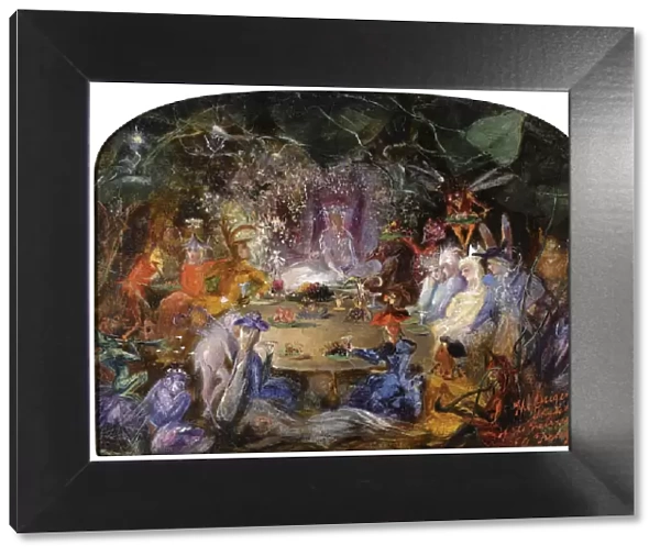 The Fairys Banquet, c. 1858. Artist: Fitzgerald, John Anster (1832-1906)