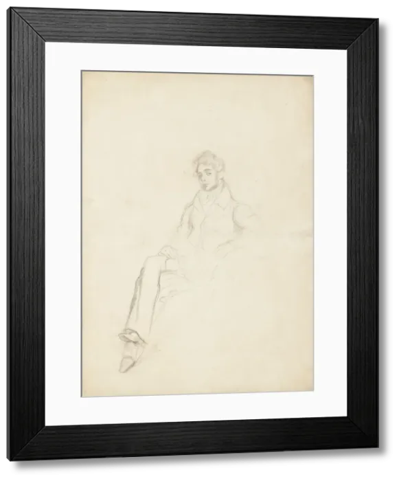 Framed Print : Portrait of Count Anatole Nikolaievich Demidov, 1st Prince of San Donato (1812-1870), 1864. Artist: Delacroix, Eugene (1798-1863) Framed Print : Portrait of Count Anatole Nikolaievich Demidov, 1st Prince of San Donato (1812-1870), 1864. Artist: Delacroix, Eugene (1798-1863)