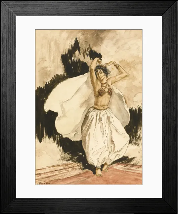 Framed Print : Anitras Dance. Illustration for Peer Gynt by Henrik Ibsen. Artist: Rackham, Arthur (1867-1939)