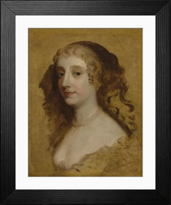 Framed Print : Portrait of Lady Anne Hyde, Duchess of York (1637-1671). Artist: Lely, Sir Peter (1618-1680) Framed Print : Portrait of Lady Anne Hyde, Duchess of York (1637-1671). Artist: Lely, Sir Peter (1618-1680)