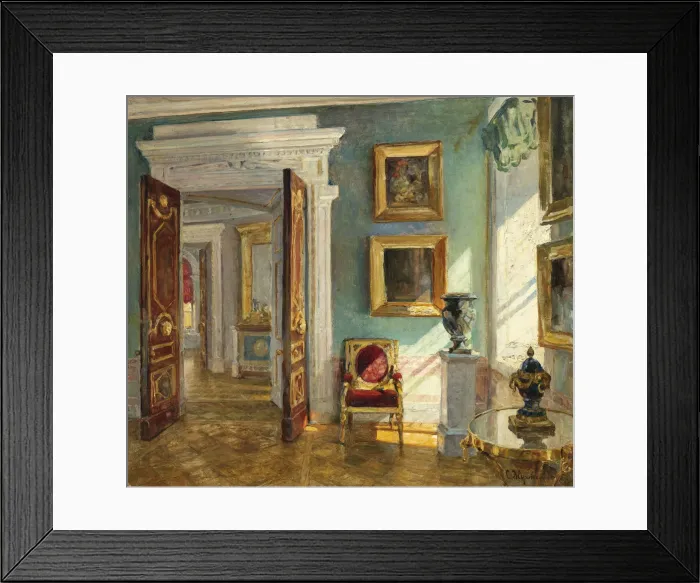 Framed Print : Interior of the Picture Gallery, Pavlovsk. Artist: Zhukovsky, Stanislav Yulianovich (1873-1944) Framed Print : Interior of the Picture Gallery, Pavlovsk. Artist: Zhukovsky, Stanislav Yulianovich (1873-1944)