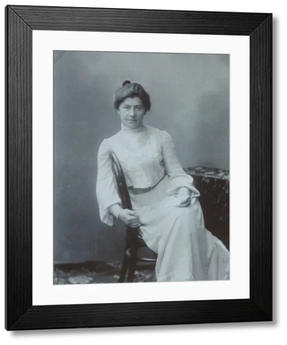 Framed Print : Maria Pavlovna Chekhova, 1899-1900. Artist: Anonymous Framed Print : Maria Pavlovna Chekhova, 1899-1900. Artist: Anonymous