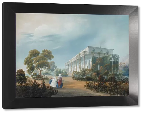 Naryshkins Estate in Miskhor, 1842. Artist: Bossoli, Carlo (1815-1884)