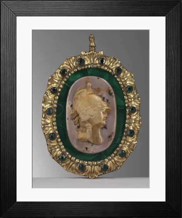 Framed Print : Catherine II as Minerva. Cameo, Last quarter of 18th century. Artist: Maria Feodorovna of Russua, (Sophie Dorothea of Wurttemberg) (1759-1828) Framed Print : Catherine II as Minerva. Cameo, Last quarter of 18th century. Artist: Maria Feodorovna of Russua, (Sophie Dorothea of Wurttemberg) (1759-1828)