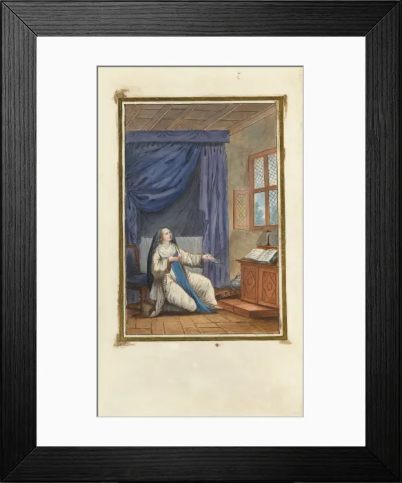 Framed Print : Letters of Abelard and Heloise, 1782. Artist: Anonymous Framed Print : Letters of Abelard and Heloise, 1782. Artist: Anonymous
