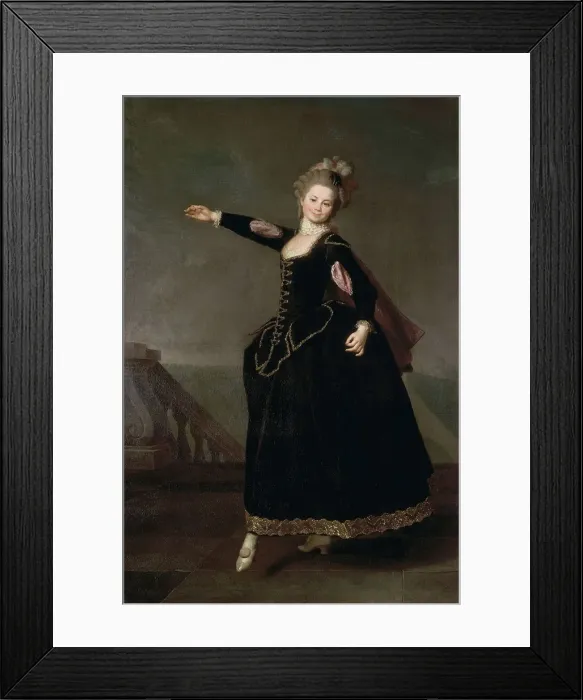 Framed Print : Portrait of Natalia Semenovna Borshcheva (1758-1843), 1776. Artist: Levitsky, Dmitri Grigorievich (1735-1822) Framed Print : Portrait of Natalia Semenovna Borshcheva (1758-1843), 1776. Artist: Levitsky, Dmitri Grigorievich (1735-1822)