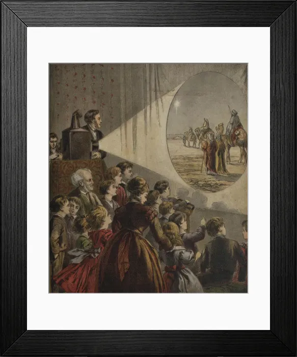 Framed Print : Little Pauls Christmas, 1881. Artist: Anonymous Framed Print : Little Pauls Christmas, 1881. Artist: Anonymous