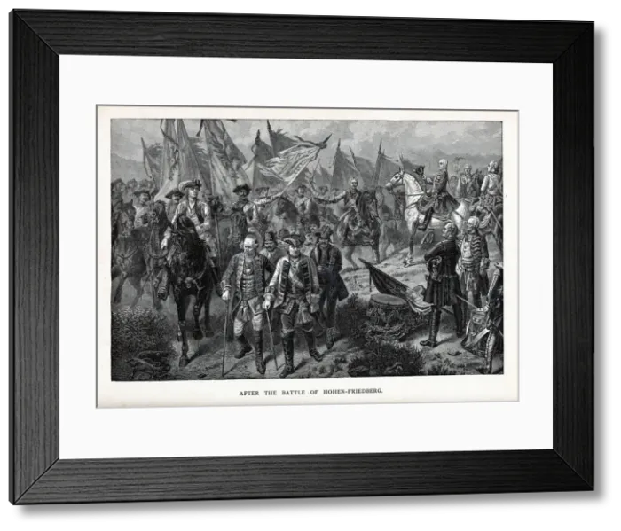 Framed Print : After the Battle of Hohenfriedberg, 1882. Artist: Anonymous Framed Print : After the Battle of Hohenfriedberg, 1882. Artist: Anonymous