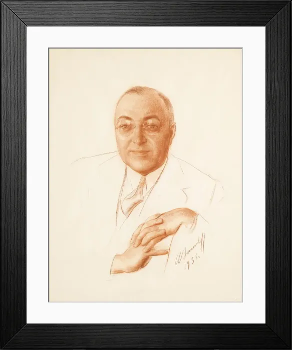 Framed Print : Portrait of Boris Alexandrovich Bakhmeteff (1880-1951), 1935. Artist: Yakovlev, Alexander Yevgenyevich (1887-1938) Framed Print : Portrait of Boris Alexandrovich Bakhmeteff (1880-1951), 1935. Artist: Yakovlev, Alexander Yevgenyevich (1887-1938)
