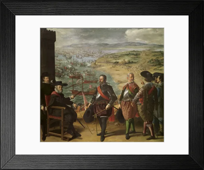 Framed Print : The Defense of Cadiz against the English, 1625, 1634-1635. Artist: Zurbaran, Francisco, de (1598-1664) Framed Print : The Defense of Cadiz against the English, 1625, 1634-1635. Artist: Zurbaran, Francisco, de (1598-1664)