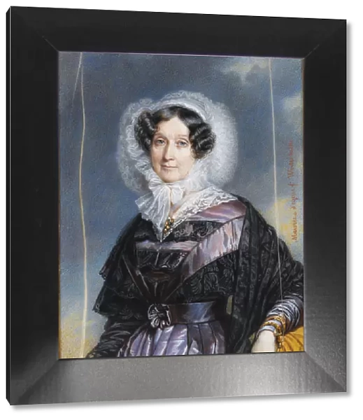 Portrait of Adelaide d Orleans (1777-1847). Artist: Meuret, Francois (1800-1887)