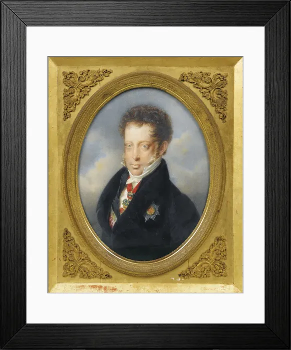 Framed Print : Archduke Louis of Austria (1784-1864), c. 1823. Artist: Lieder, Friedrich Johan Gottlieb (1780-1859) Framed Print : Archduke Louis of Austria (1784-1864), c. 1823. Artist: Lieder, Friedrich Johan Gottlieb (1780-1859)