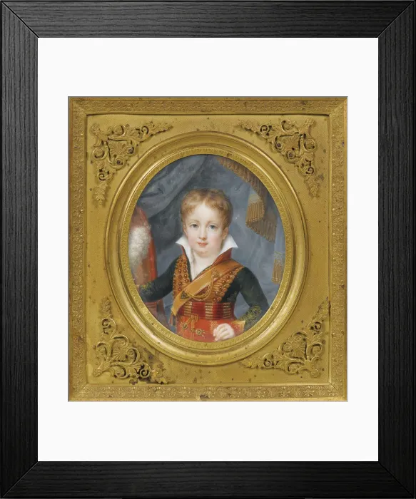 Framed Print : Prince Ferdinand Philippe, Duke of Orleans (1810-1842) as child. Artist: Anonymous