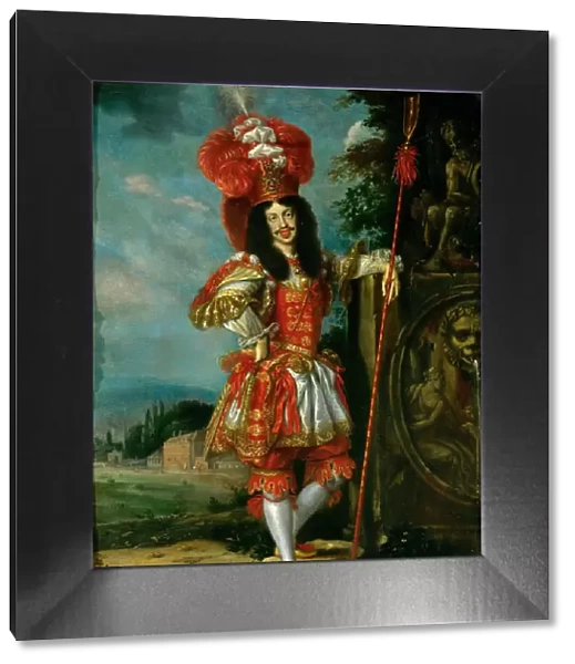Emperor Leopold I (1640-1705) in a theatrical costume, 1667. Artist: Thomas, Jan (1617-1678)