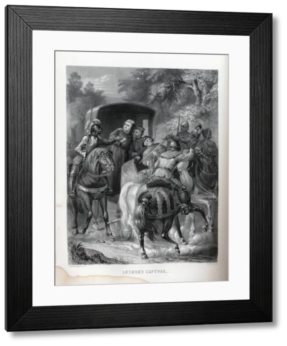 Framed Print : Luthers Capture, 1882. Artist: Schweissinger, G. (active End of 19th cen. ) Framed Print : Luthers Capture, 1882. Artist: Schweissinger, G. (active End of 19th cen. )