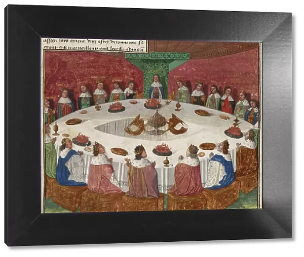 The Knights of the Round Table, ca 1475. Artist: Evrard d Espinques (active 1440-1494)
