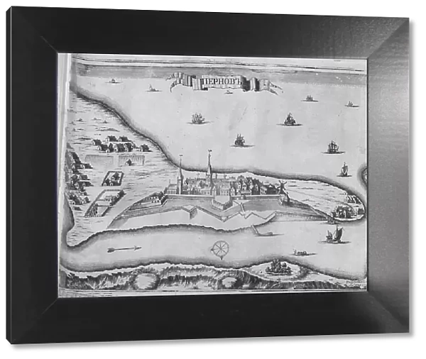 View of the Siege of Parnu on August 1710, 1715. Artist: Pickaert, Pieter (ca 1670-1737)