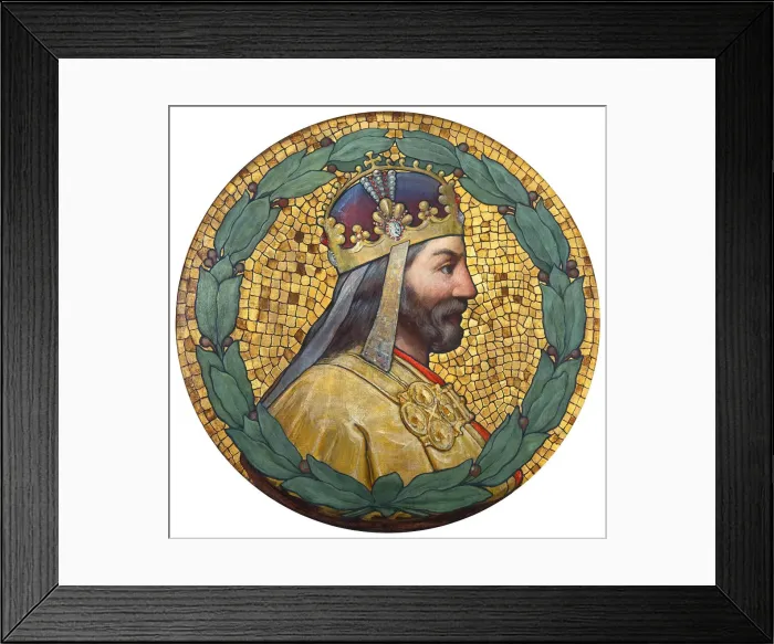 Framed Print : Charles IV, 1900. Artist: Liebscher, Adolf (1857-1919) Framed Print : Charles IV, 1900. Artist: Liebscher, Adolf (1857-1919)