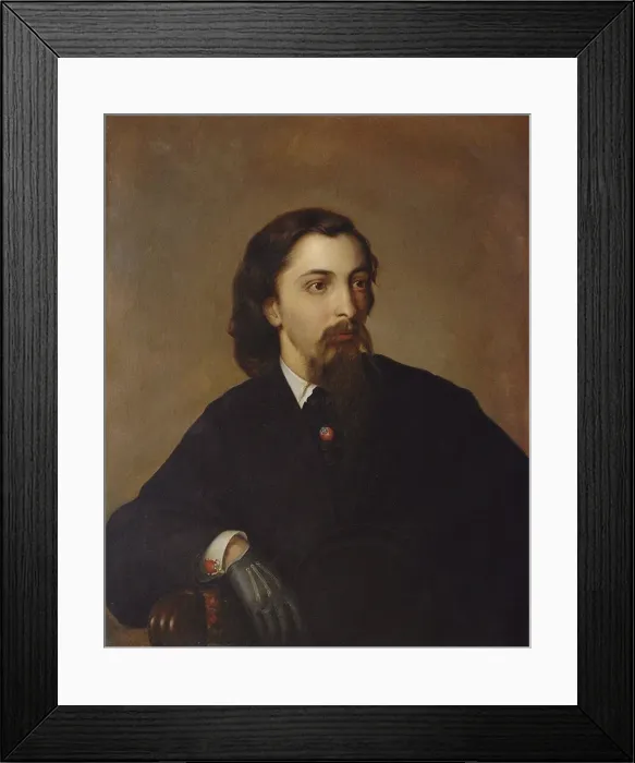 Framed Print : Portrait of Andrey Fyodorovich Likhachov (1832-1890). Artist: Anonymous Framed Print : Portrait of Andrey Fyodorovich Likhachov (1832-1890). Artist: Anonymous