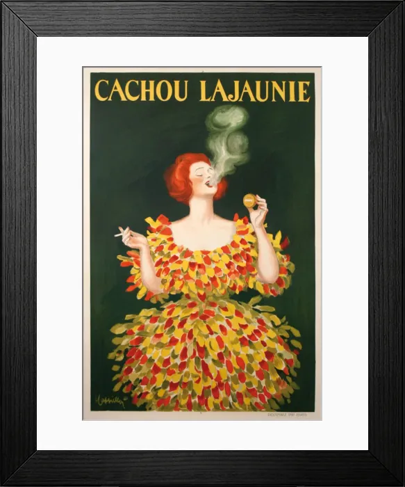 Framed Print : Cachou Lajaunie, 1922. Artist: Cappiello, Leonetto (1875-1942) Framed Print : Cachou Lajaunie, 1922. Artist: Cappiello, Leonetto (1875-1942)