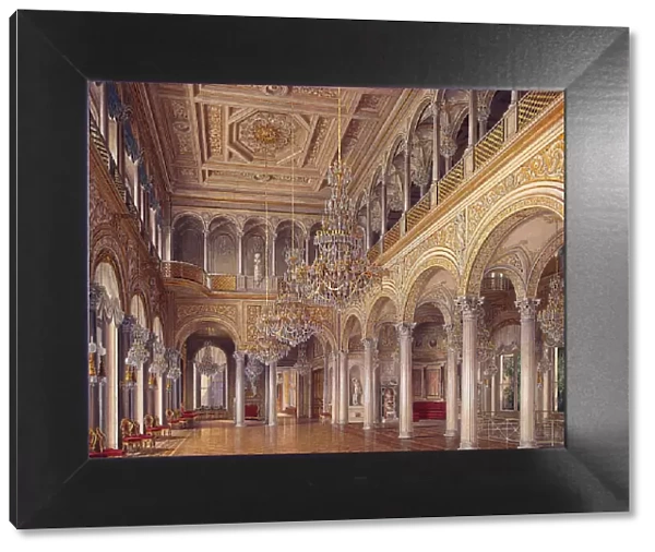 Interiors of the New Hermitage. The Pavilion Hall. Artist: Hau, Eduard (1807-1887)