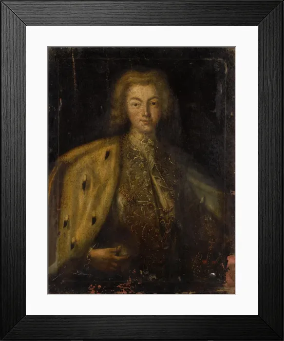 Framed Print : Portrait of the Tsar Peter II of Russia (1715-1730), 18th century. Artist: Anonymous Framed Print : Portrait of the Tsar Peter II of Russia (1715-1730), 18th century. Artist: Anonymous