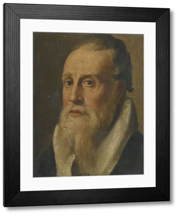 Framed Print : Portrait of the poet Nicolo da Verona, Second half of the16th century. Artist: Anonymous Framed Print : Portrait of the poet Nicolo da Verona, Second half of the16th century. Artist: Anonymous