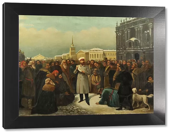 Alexander II Proclaiming the Emancipation of the Serfs