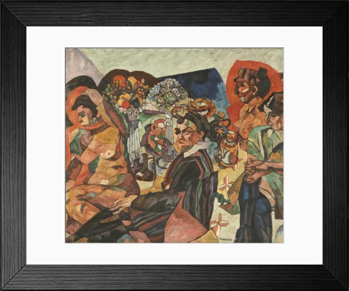 Framed Print : Self-Portrait with Artists Models Framed Print : Self-Portrait with Artists Models