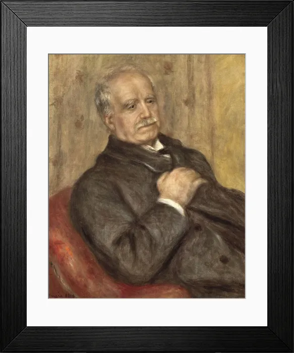 Framed Print : Portrait of Paul Durand-Ruel, 1910 Framed Print : Portrait of Paul Durand-Ruel, 1910