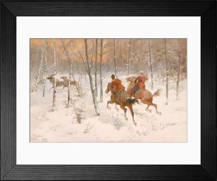 Framed Print : Elk Hunting Framed Print : Elk Hunting