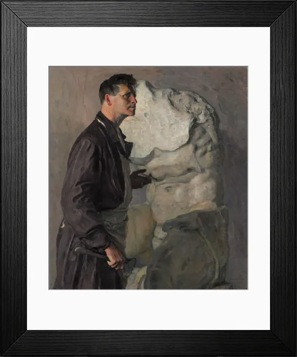 Framed Print : Portrait of the sculptor Ivan Dmitriyevich Shadr (1887-1941), 1934 Framed Print : Portrait of the sculptor Ivan Dmitriyevich Shadr (1887-1941), 1934