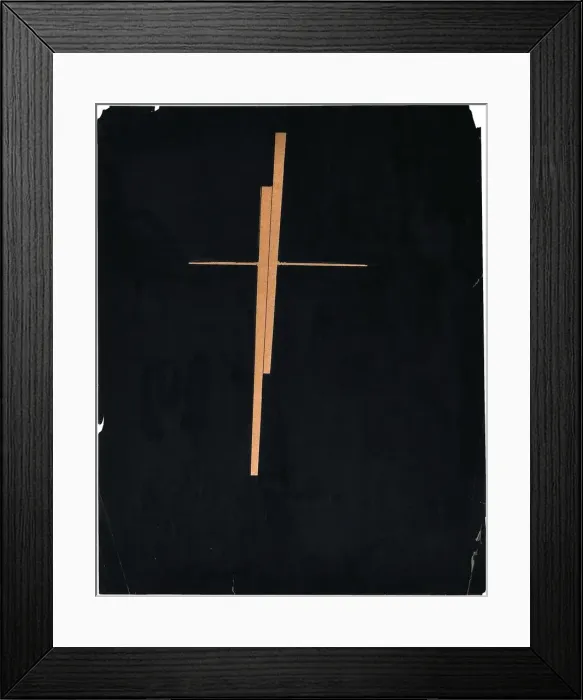 Framed Print : Suprematist Composition, 1921-1922