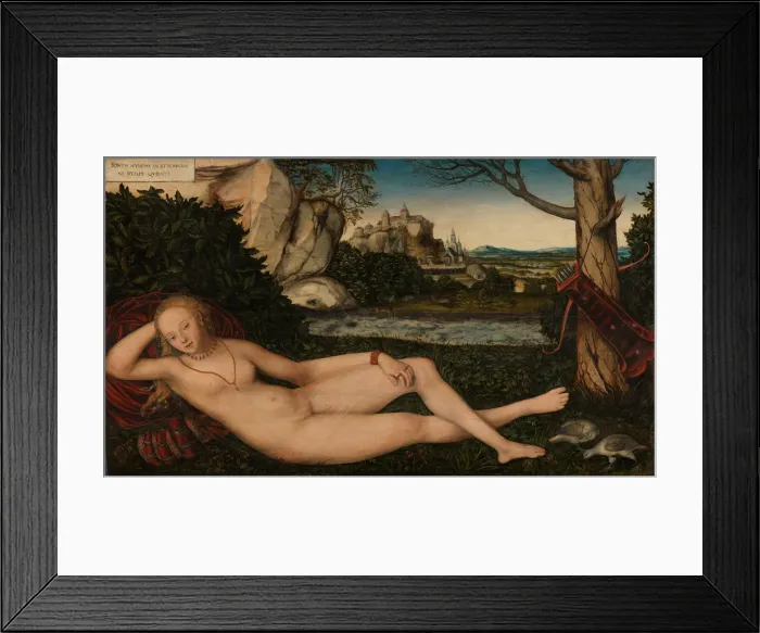 Framed Print : The Nymph of the spring, 1550 Framed Print : The Nymph of the spring, 1550
